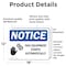 Signmission This Equipment Starts Automatically Sign, Vinyl Decal, 18in W x 12in L, 2PK OS-2PACK-NS-D-1218-L-18614 - alternate 6
